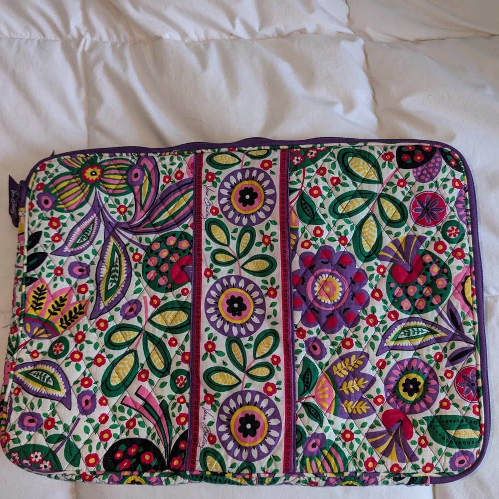 Vera Bradley Multicolor Floral Laptop Sleeve